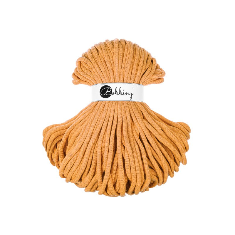 Bobbiny JUMBO Flechtkordel 9mm geflochten Orange 100m - mahina