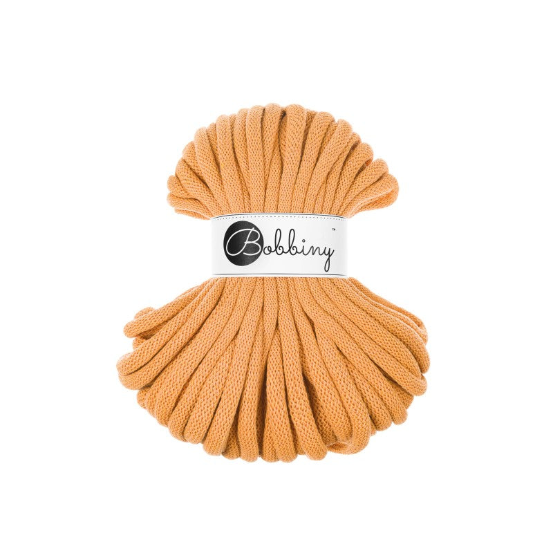 Bobbiny JUMBO Flechtkordel 9mm geflochten Orange 30m - mahina