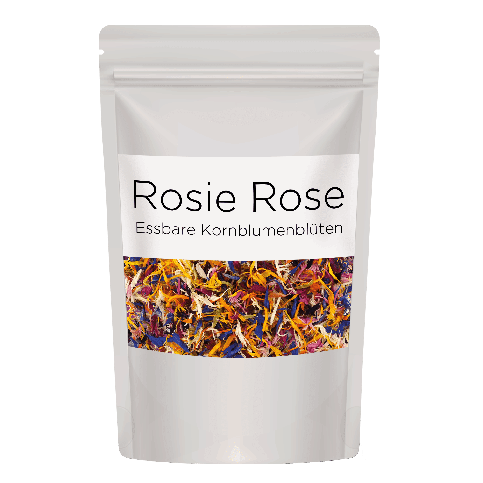 Essbare Blüten "Kornblumenblüten" 20g Gastro-Beutel - 7 Farben - mahina