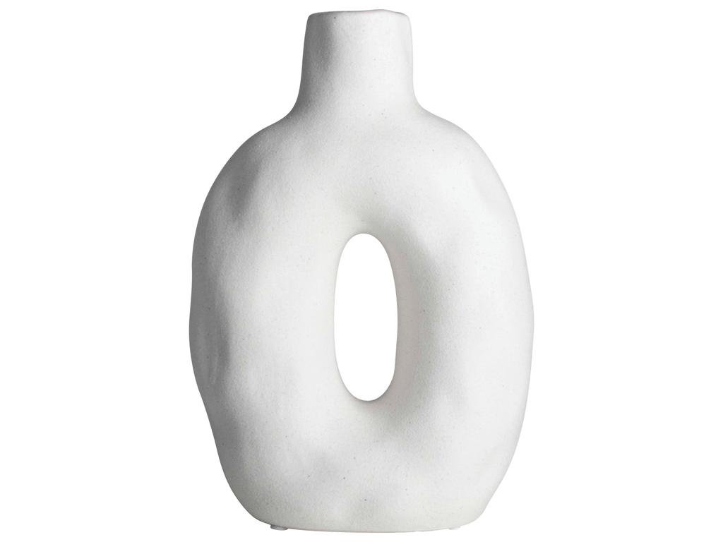 Vase "Feli" in cremeweiß - MAHINA