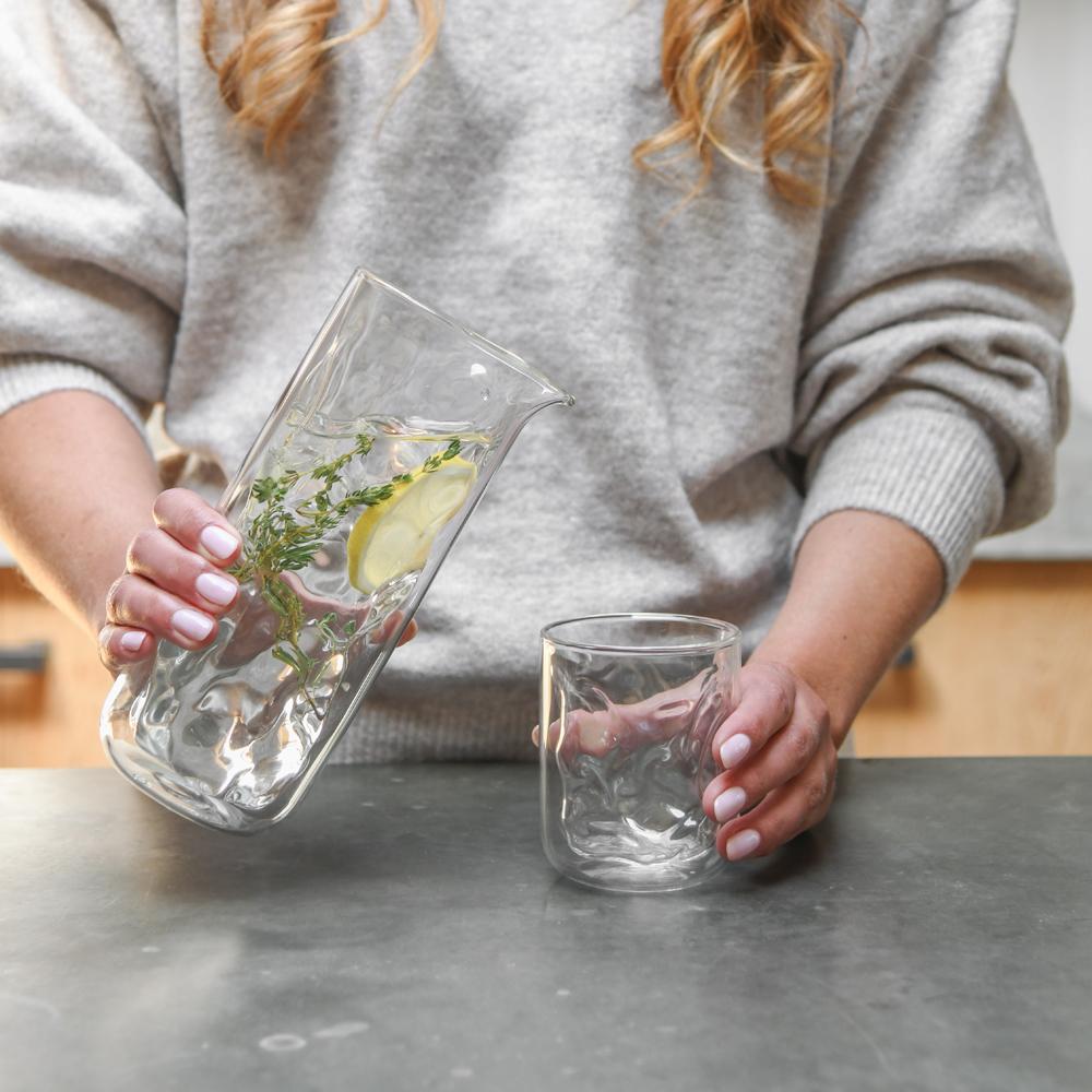 Leeff doppelwandiges Glas "Baan" 250ml 2 Stück - mahina