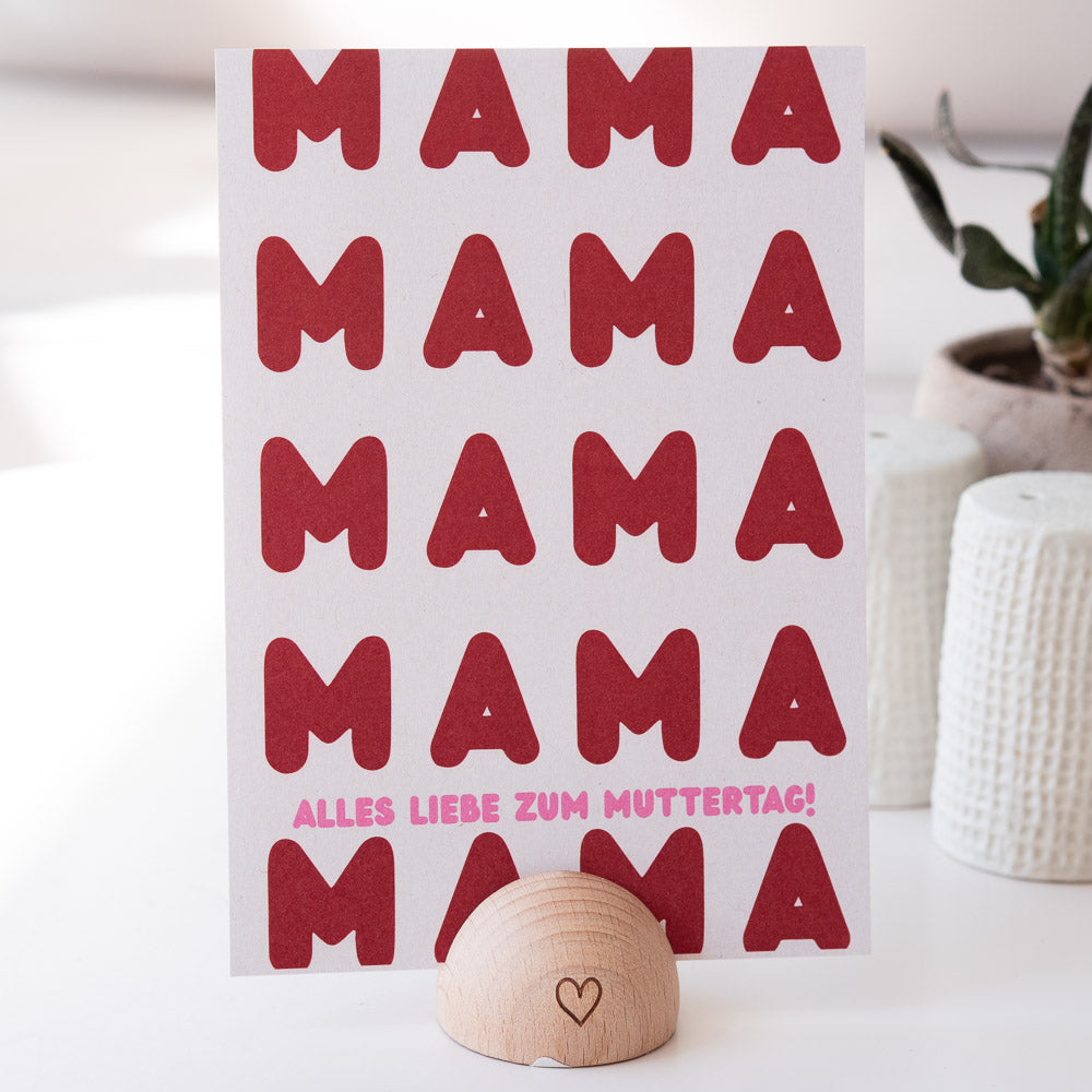 Geschenkkarte "Mama Mama" - Postkarten von mahina