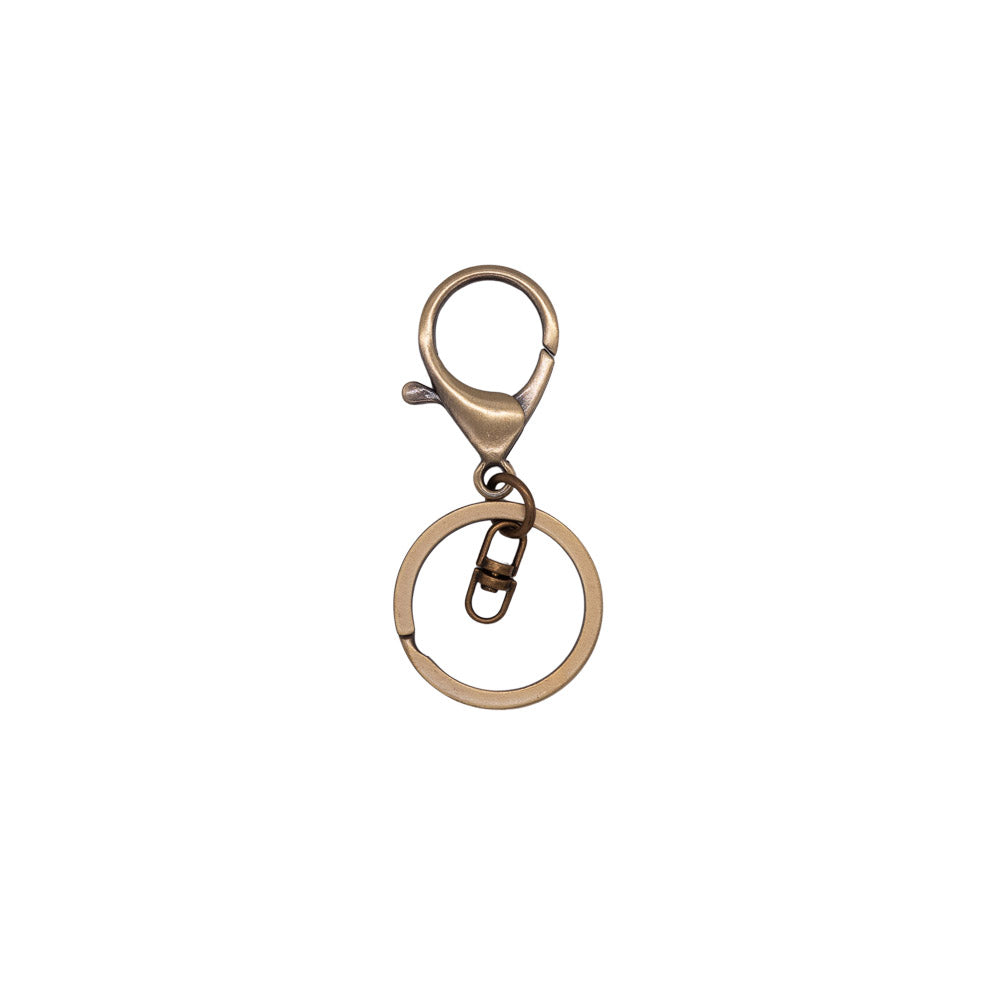 Karabiner mit Schlüsselring 6,9cm - mahina