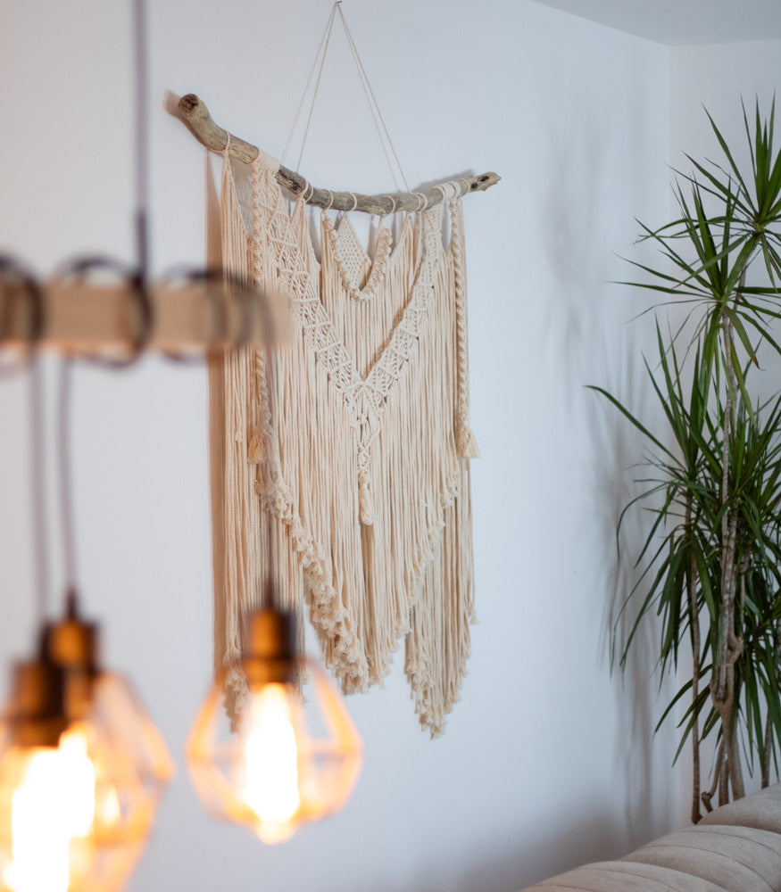 Handgemachter Makramee Wandbehang "Luana" - mahina