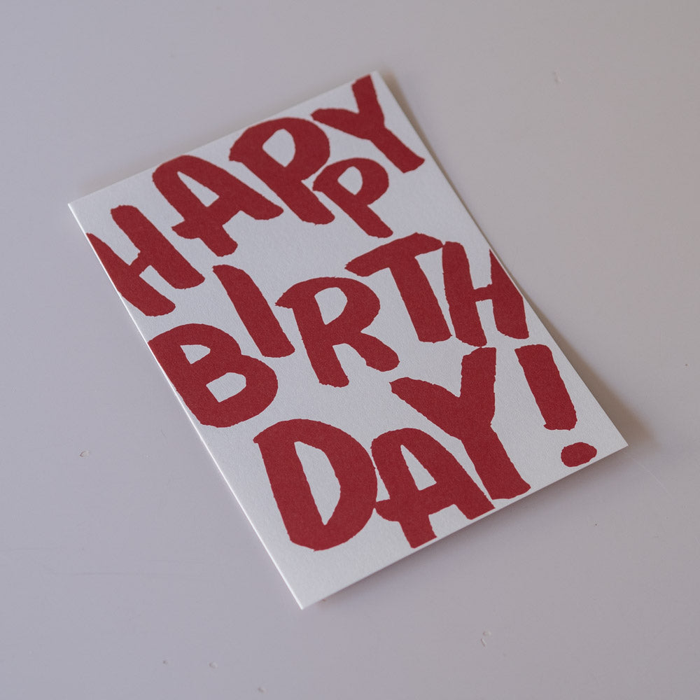 Geschenkkarte "Happy Birthday"