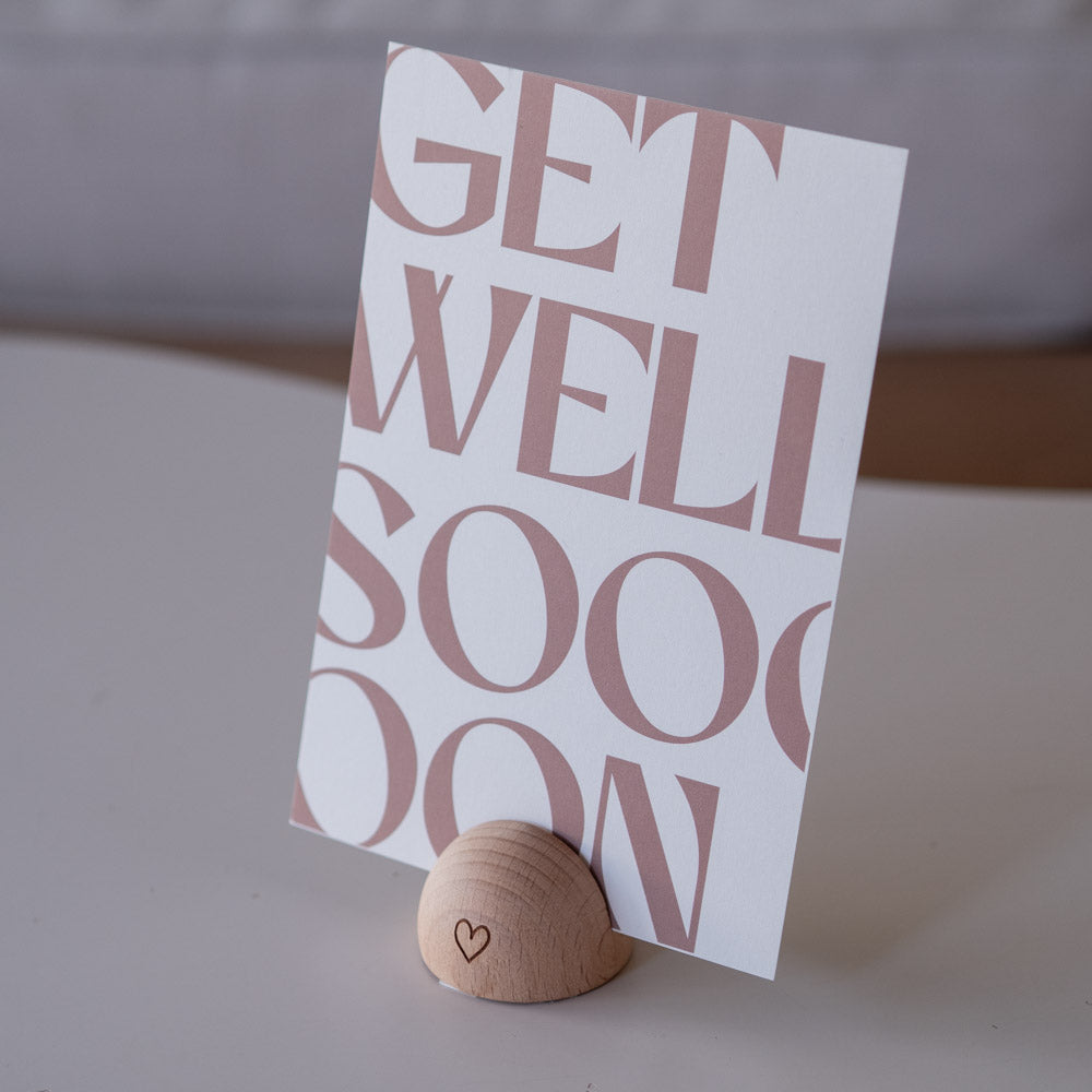Geschenkkarte "Get well soon"
