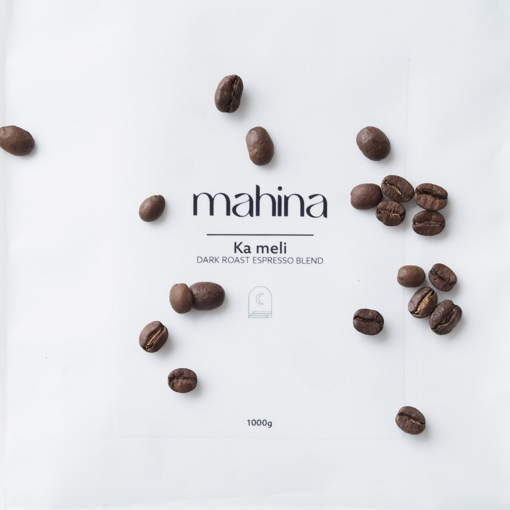 mahina Kaffeebohnen - ka meli - mahina