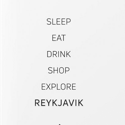 Coffee Table Book "Reykjavík" - mahina