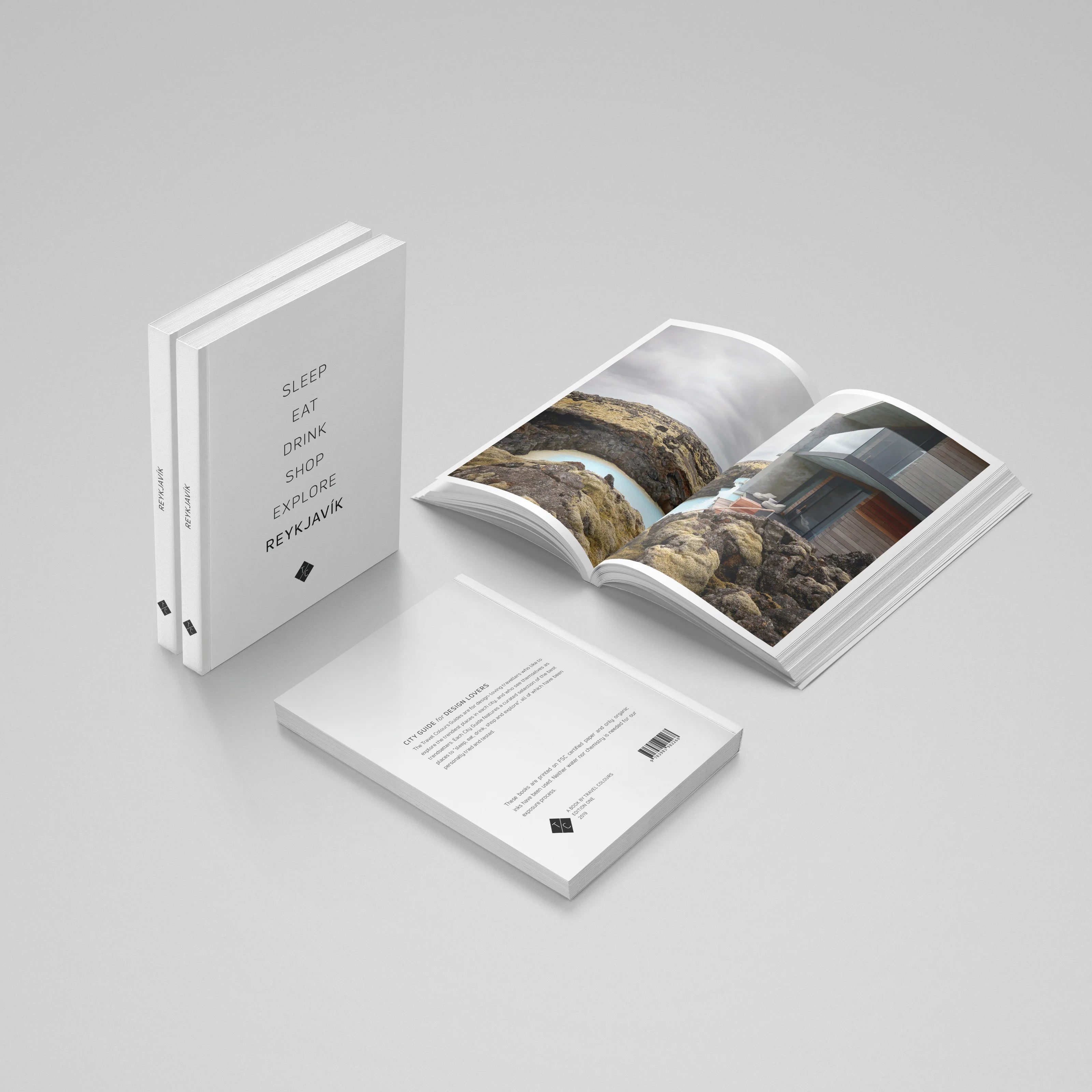 Coffee Table Book "Reykjavík" - mahina