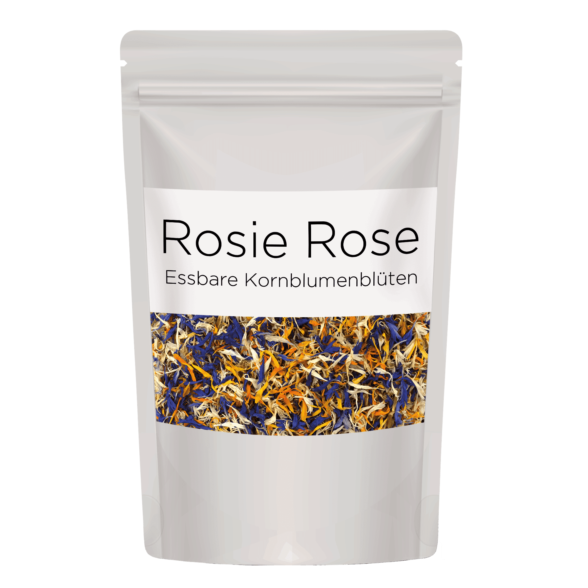 Essbare Blüten "Kornblumenblüten" 20g Gastro-Beutel - 7 Farben - mahina