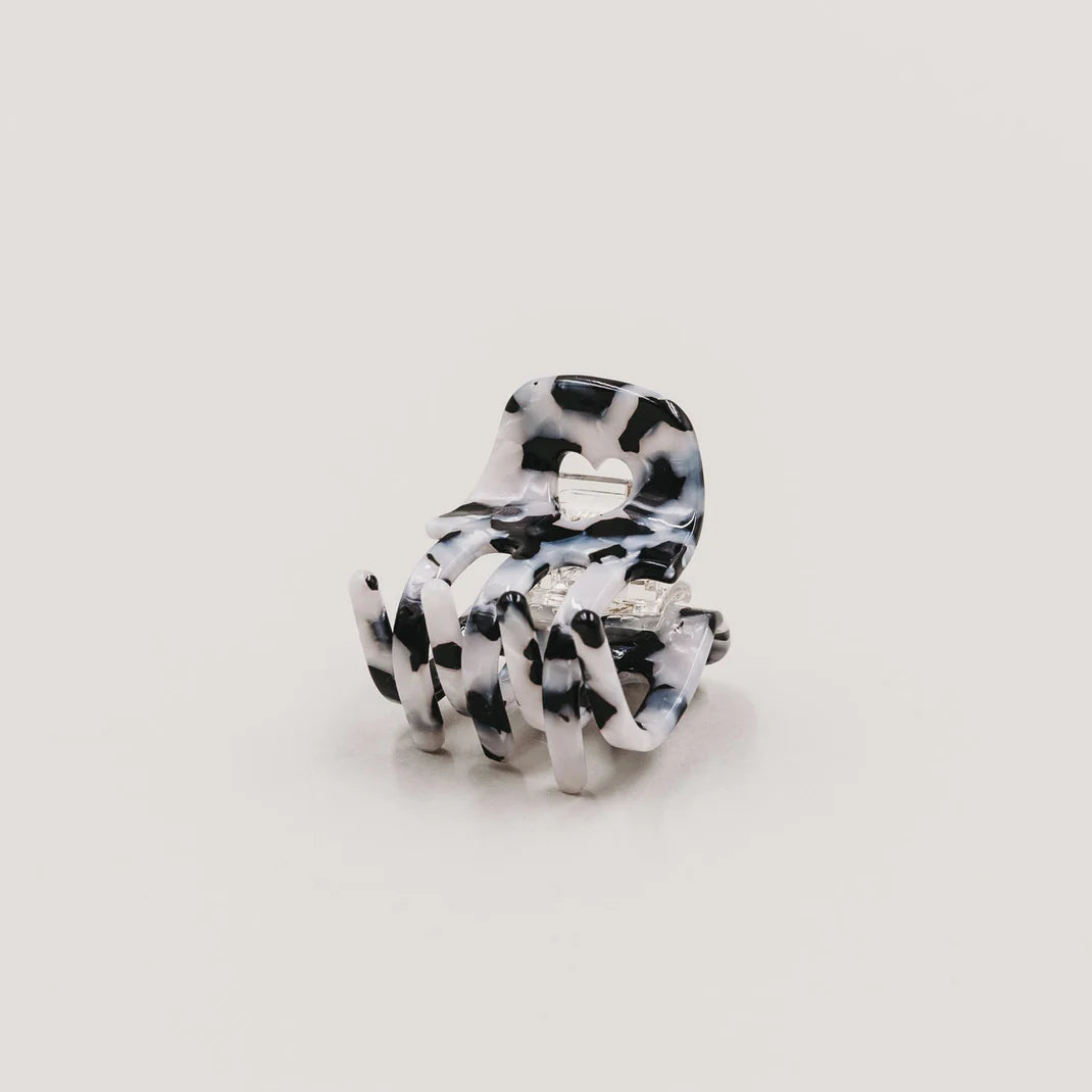 Eulenschnitt Haarspange Herz Panda - mahina