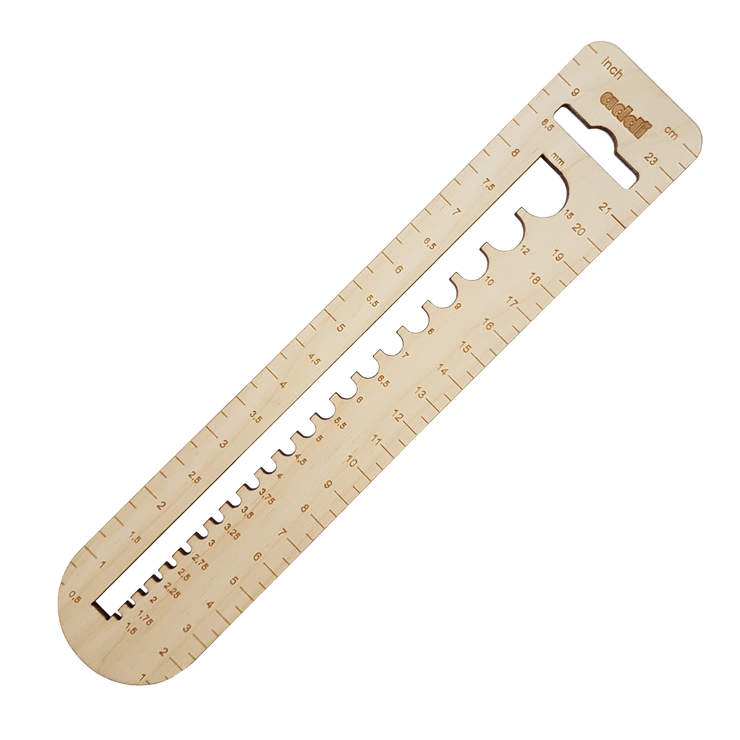 Addi Holznadelmaß-Set "addiCalibro" 535-2 - Bastelbedarf -> Häkeln und Stricken -> Stricknadeln von mahina