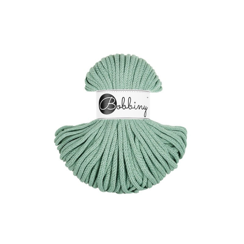 Bobbiny PREMIUM Flechtkordel 5mm geflochten Aloe 50m - mahina