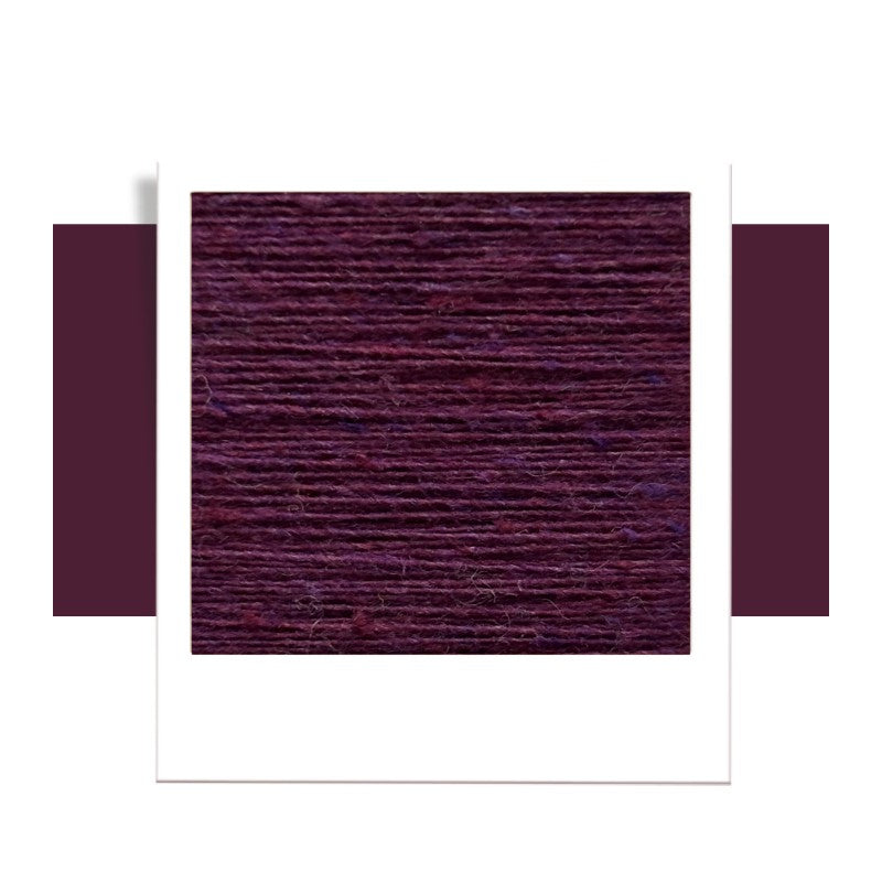 Bobbiny JUMBO Flechtkordel 9mm geflochten Aubergine 100m