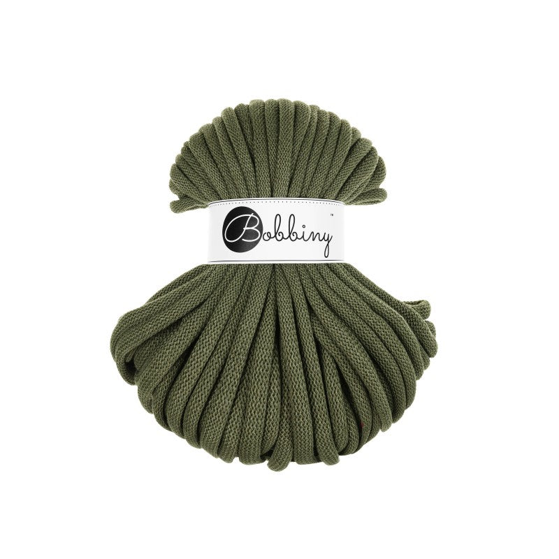 Bobbiny JUMBO Flechtkordel 9mm geflochten 30m verschiedene Farben - mahina