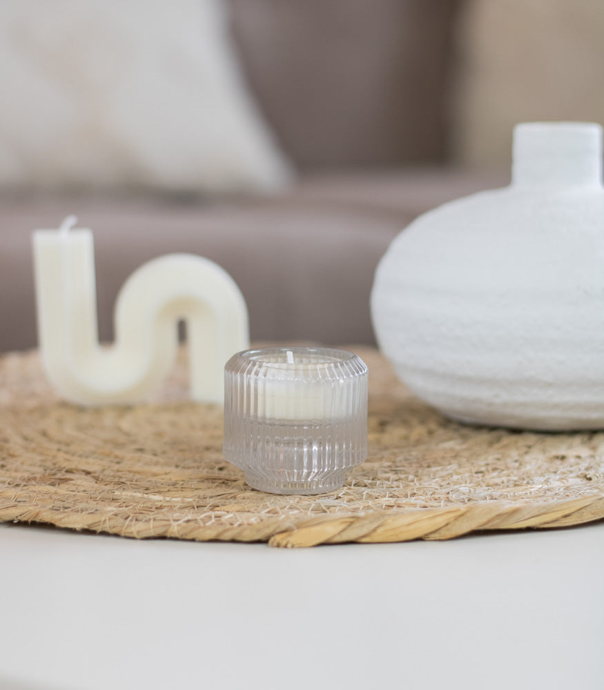 Teelichtglas/Kerzenständer "Feli" 2in1, verschiedene Farben - Interior > Dekoration > Teelichtglas von mahina