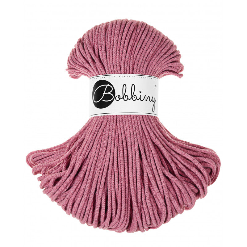 Bobbiny JUNIOR Flechtkordel 3mm geflochten Blossom 100m - mahina