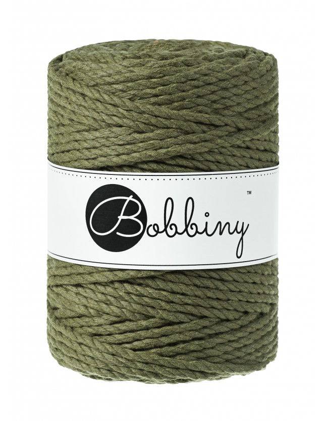 Bobbiny Makramee Garn 5mm 3ply 100m - Garne > Baumwollgarne > Bobbiny > 3ply > 5mm von mahina
