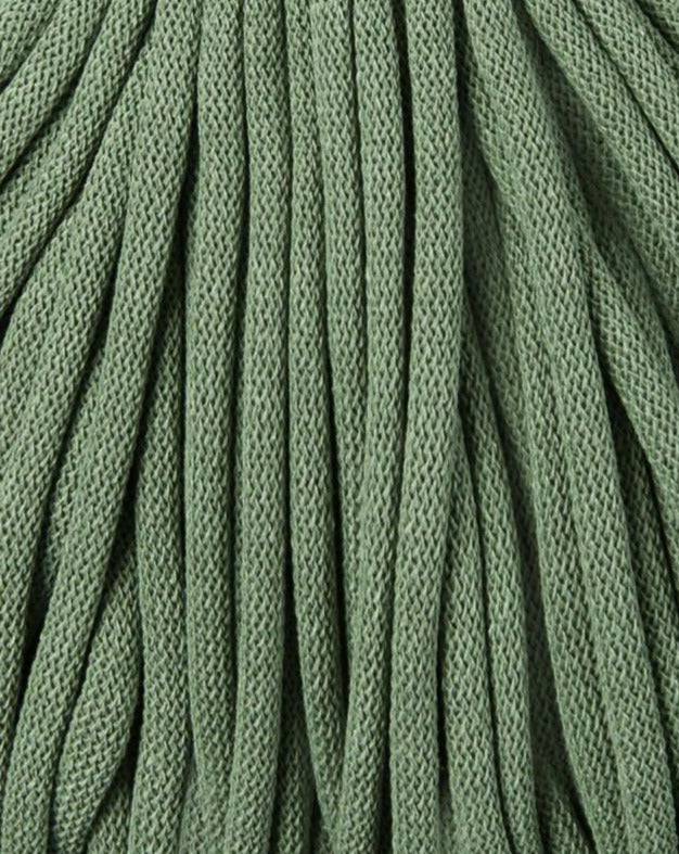 Bobbiny JUMBO Flechtkordel 9mm geflochten Eucalyptus Green 100m - mahina