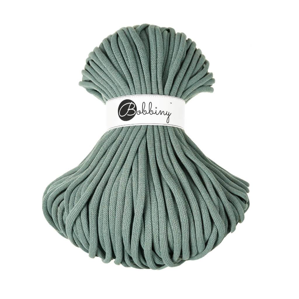 Bobbiny JUMBO Flechtkordel 9mm geflochten Laurel 100m - mahina