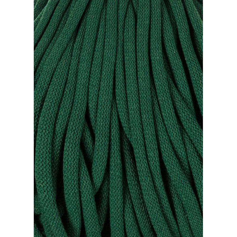 Bobbiny JUMBO Flechtkordel 9mm geflochten Pine Green 100m - mahina
