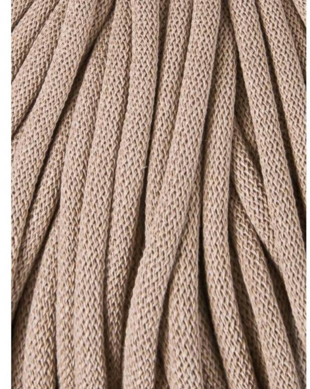 Bobbiny JUMBO Flechtkordel 9mm geflochten Sand 100m - mahina