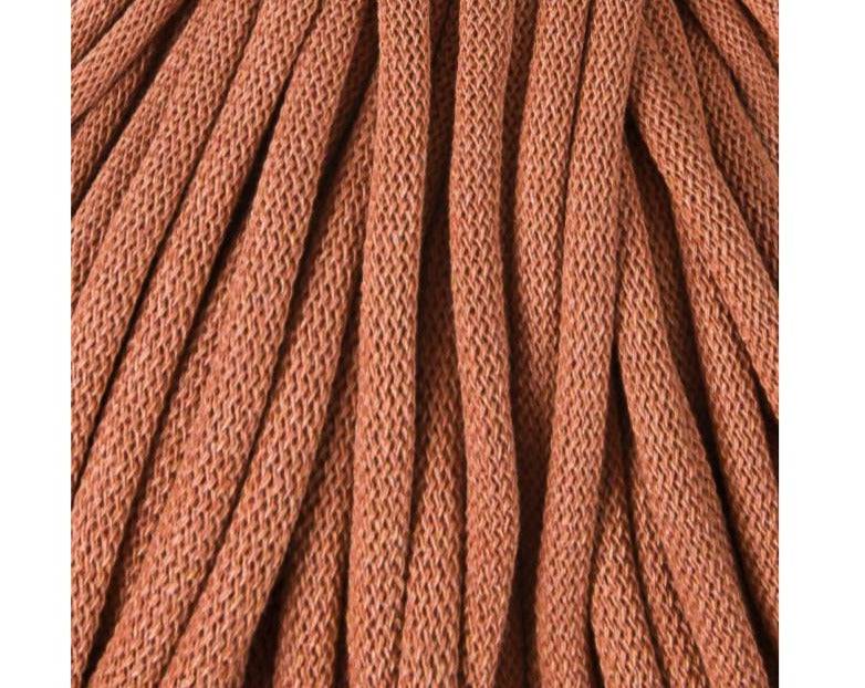 Bobbiny JUMBO Flechtkordel 9mm geflochten Terracotta 100m - mahina