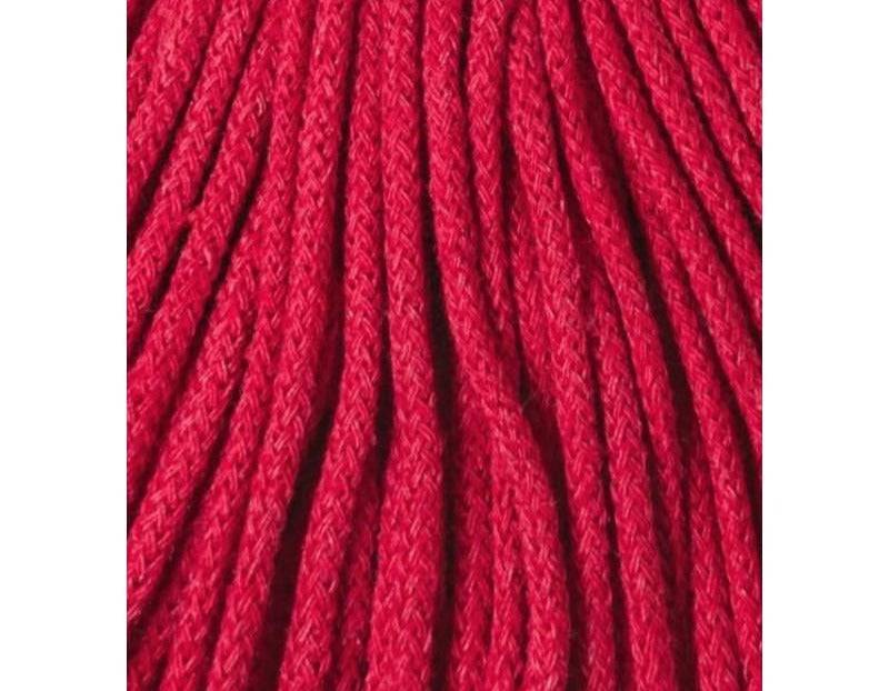 Bobbiny JUNIOR Flechtkordel 3mm geflochten Classic Red 100m - mahina