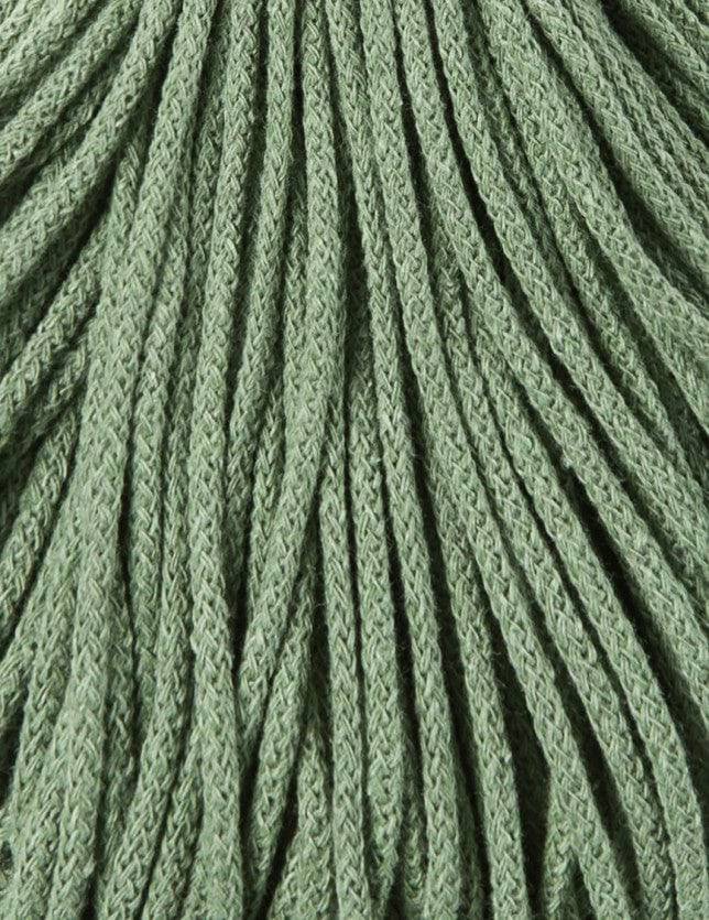 Bobbiny JUNIOR Flechtkordel 3mm geflochten Eucalyptus Green 100m - mahina