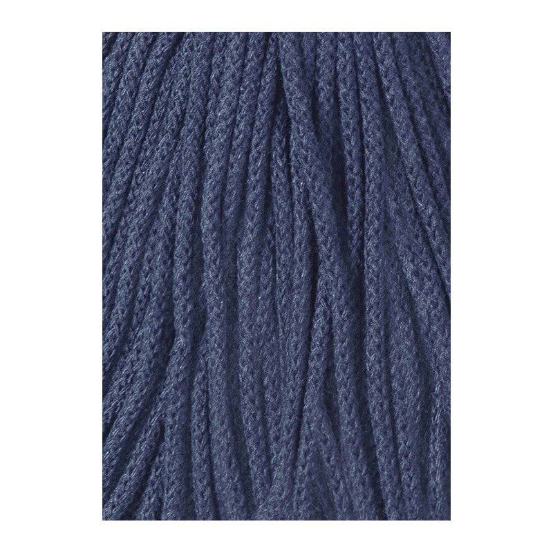 Bobbiny JUNIOR Flechtkordel 3mm geflochten Jeans 100m - mahina