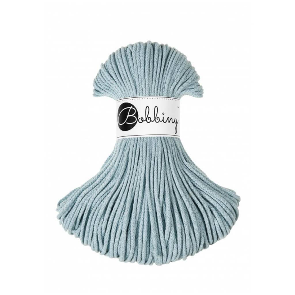 Bobbiny JUNIOR Flechtkordel 3mm geflochten Misty 100m - mahina