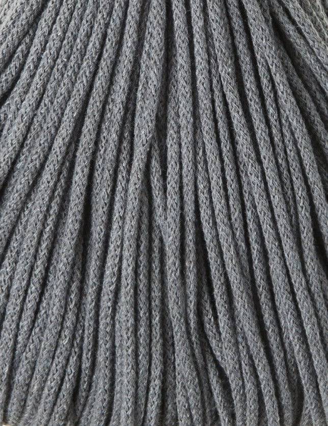 Bobbiny JUNIOR Flechtkordel 3mm geflochten Steel 100m - mahina