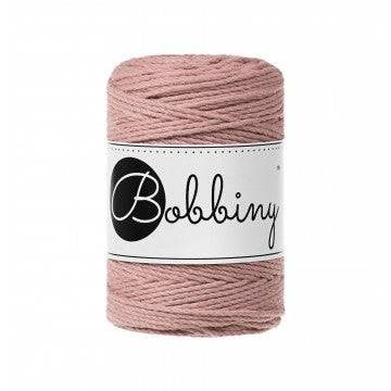Bobbiny Makramee Garn 1,5mm 3ply Blush 100m - mahina