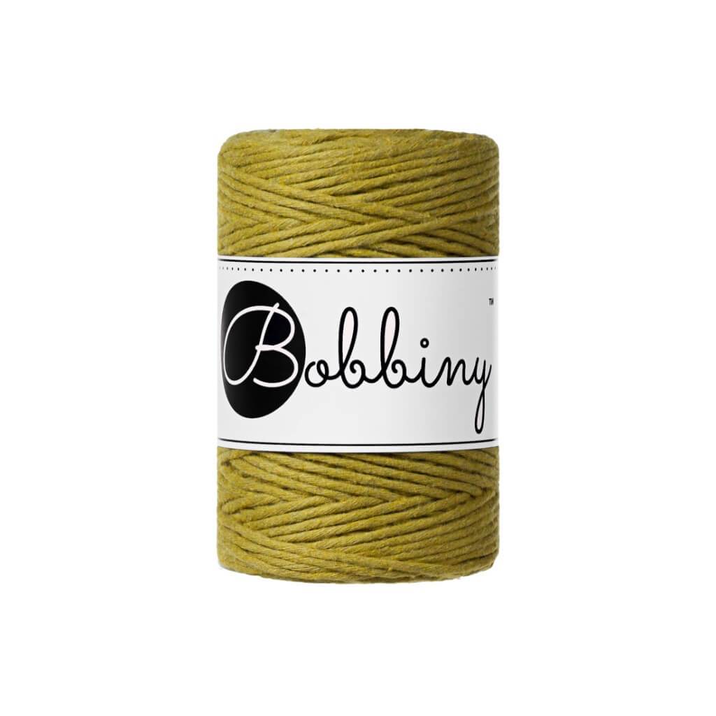 Bobbiny Makramee Garn 1,5mm gezwirnt Kiwi 100m - mahina