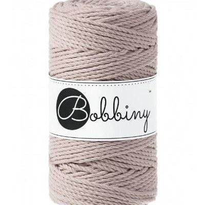 Bobbiny Makramee Garn 3mm 3ply Pearl 100m - mahina