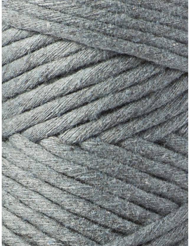 Bobbiny Makramee Garn 3mm gezwirnt Steel 100m - mahina