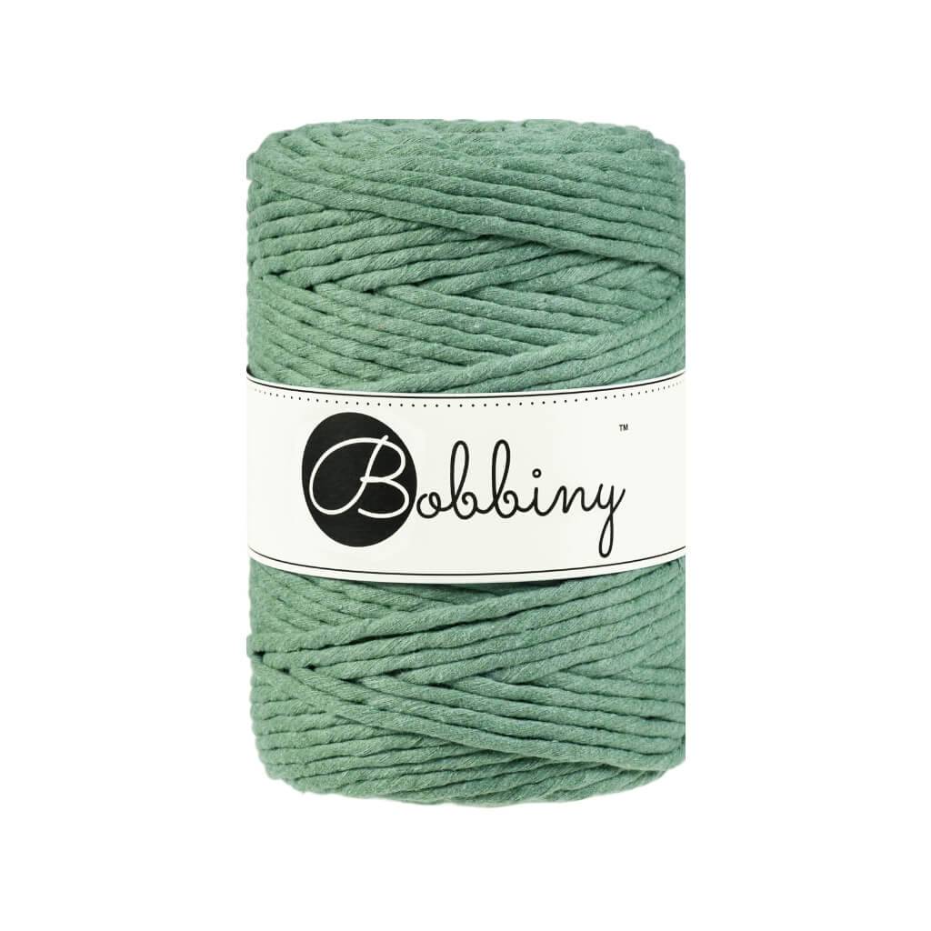 Bobbiny Makramee Garn 5mm gezwirnt Eucalyptus Green 100m - mahina