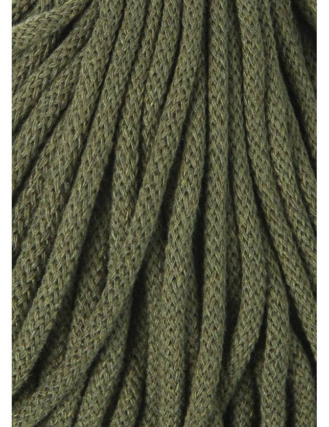 Bobbiny PREMIUM Flechtkordel 5mm geflochten Avocado 100m - mahina
