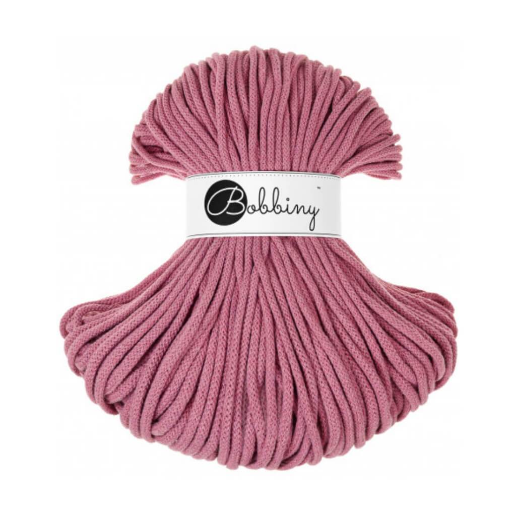 Bobbiny PREMIUM Flechtkordel 5mm geflochten Blossom 100m - mahina