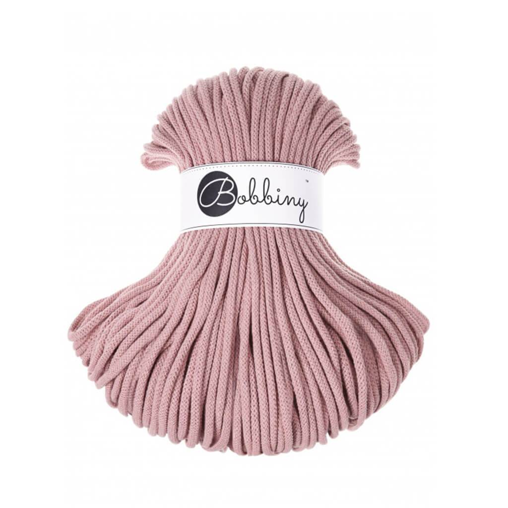 Bobbiny PREMIUM Flechtkordel 5mm geflochten Blush 100m - mahina