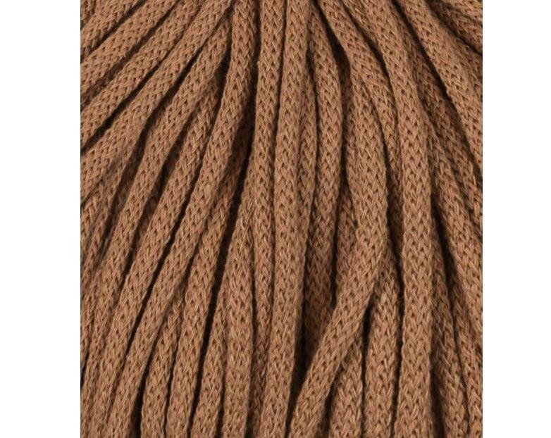 Bobbiny PREMIUM Flechtkordel 5mm geflochten Caramel 100m - mahina