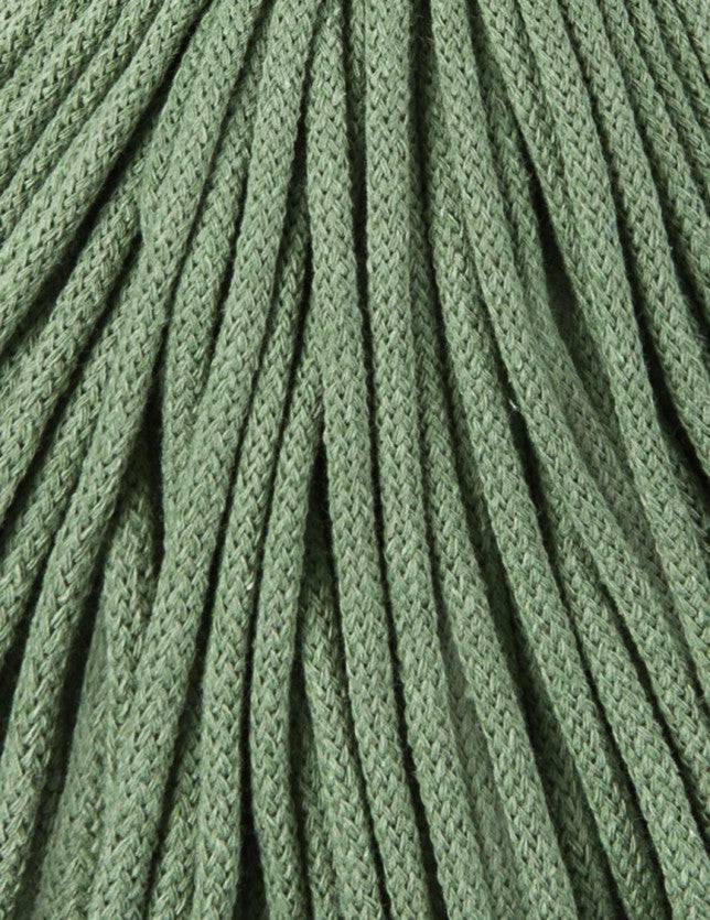Bobbiny PREMIUM Flechtkordel 5mm geflochten Eucalyptus Green 100m - mahina
