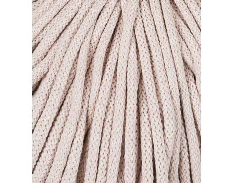 Bobbiny PREMIUM Flechtkordel 5mm geflochten Nude 100m - mahina
