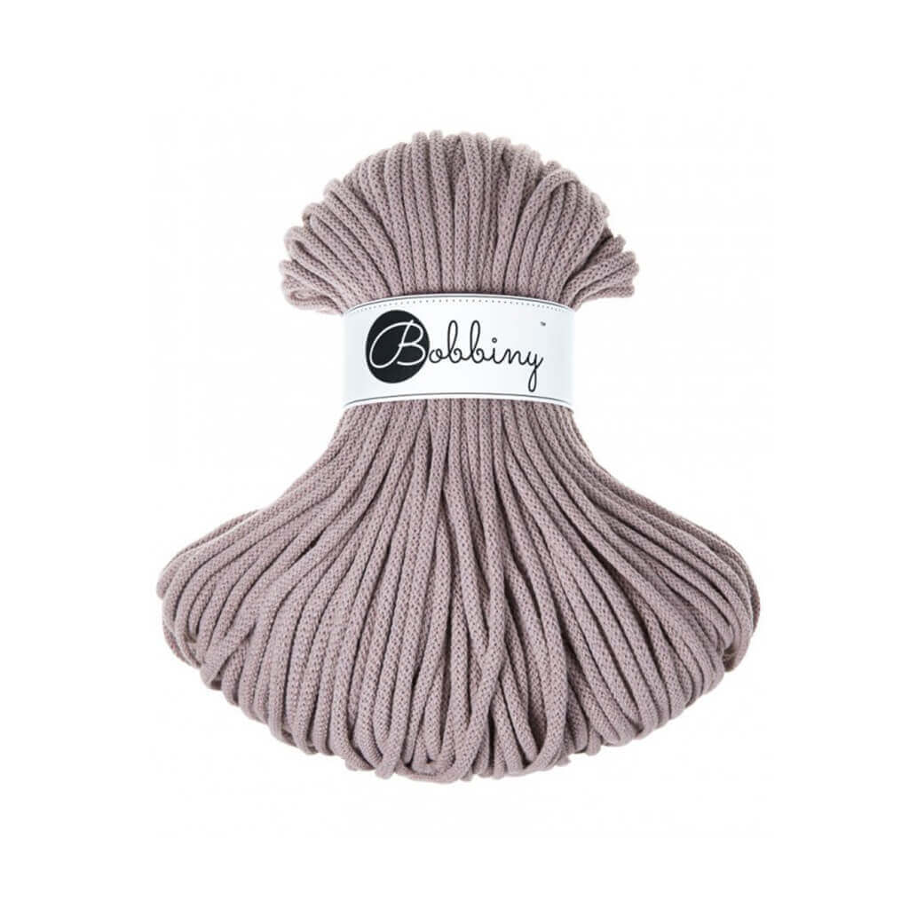 Bobbiny PREMIUM Flechtkordel 5mm geflochten Pearl 100m - mahina