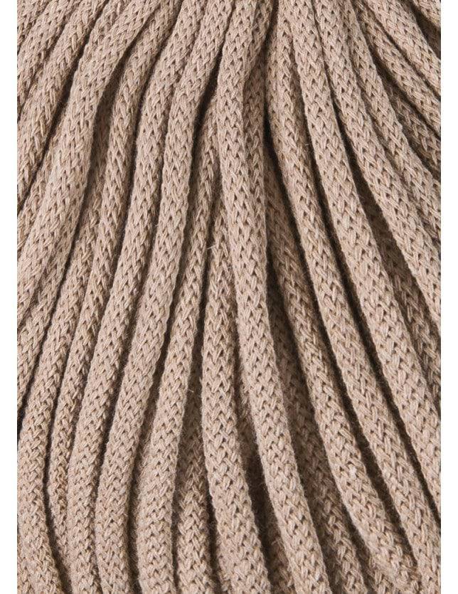 Bobbiny PREMIUM Flechtkordel 5mm geflochten Sand 100m - mahina
