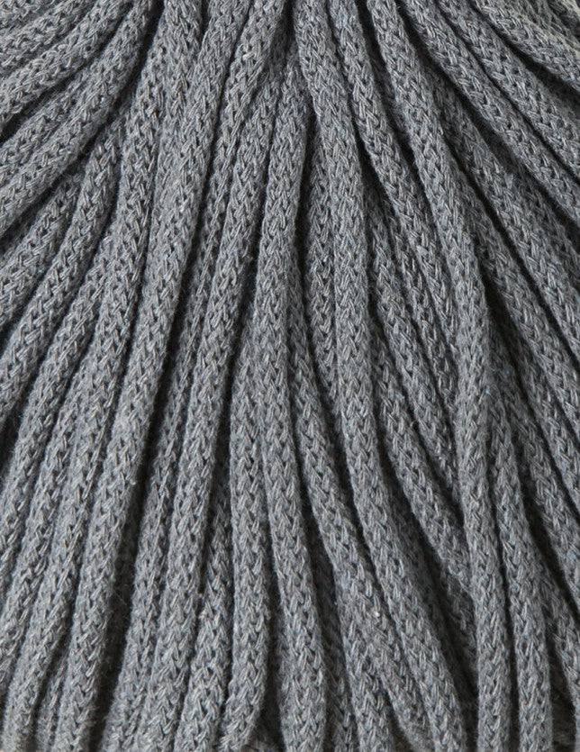 Bobbiny PREMIUM Flechtkordel 5mm geflochten Steel 100m - mahina