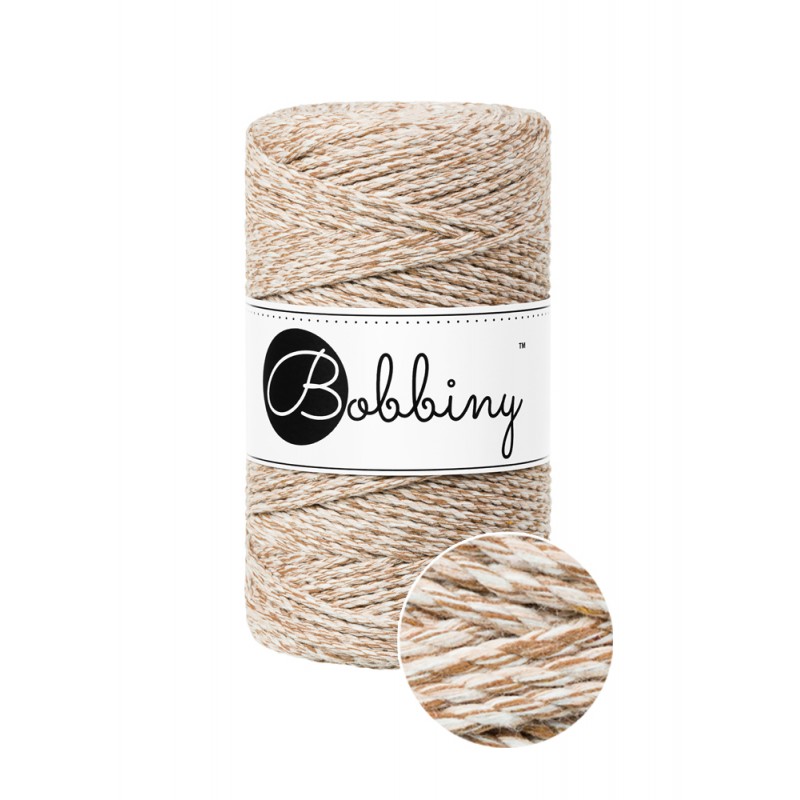 Bobbiny Makramee Garn 3mm 3ply 100m verschiedene Farben - mahina