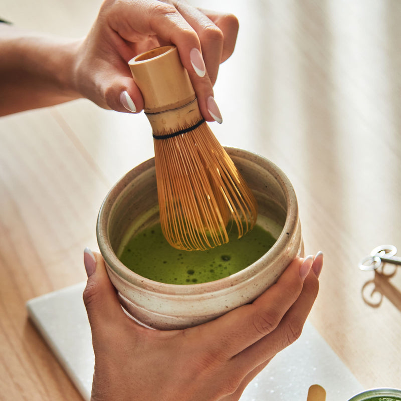 Matcha Besen aus Bambus – Chasen Blonde - Matcha von mahina