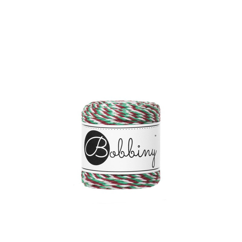 Bobbiny Makramee Garn 1,5mm 3ply Elf Stripes 35m