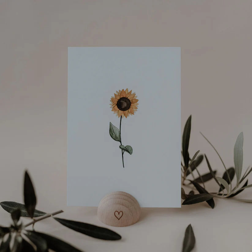 Eulenschnitt Halbrunder Kartenständer Herz - Bastelbedarf -> Geschenkverpackungen von mahina